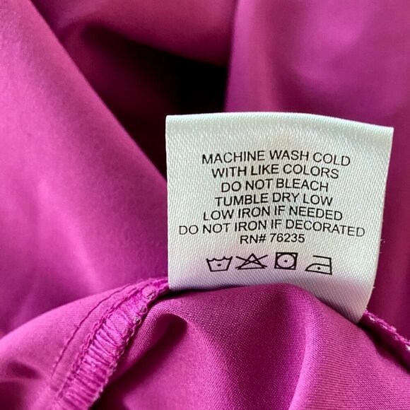 Reel Legends Purple Shorts Zippered Pockets, Quick dry, UPF 50 Women's 2X NEW - Picture 7 of 7